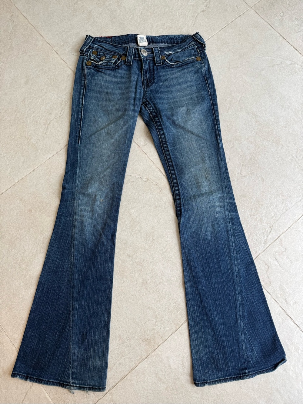 True Religion Indigo Boot Cut Jeans